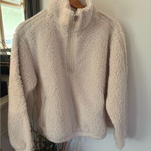 Cozy Cream Sherpa Pullover